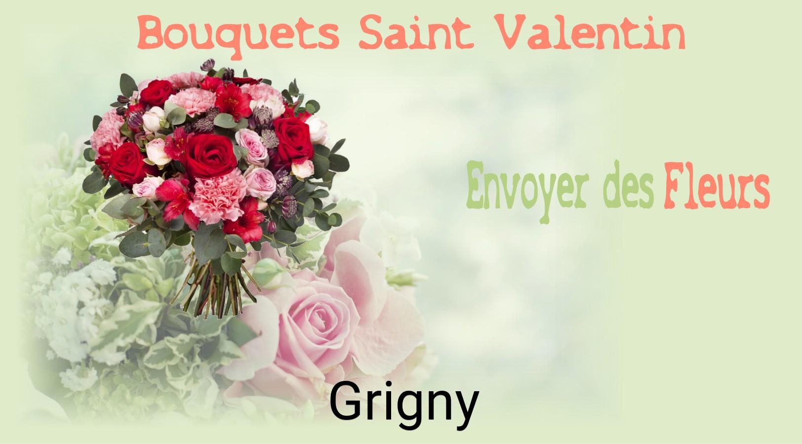 Roses de Saint-Valentin livrées à Grigny